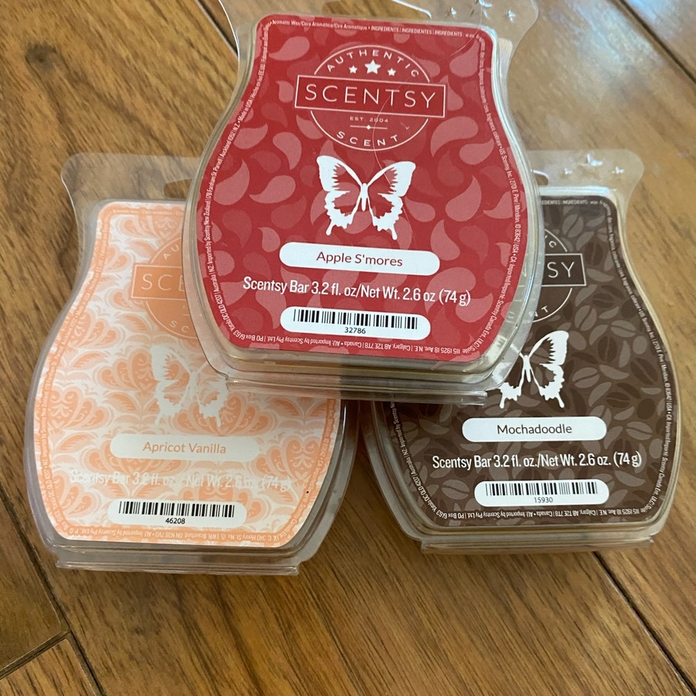 Lot of 3 Scentsy Bars